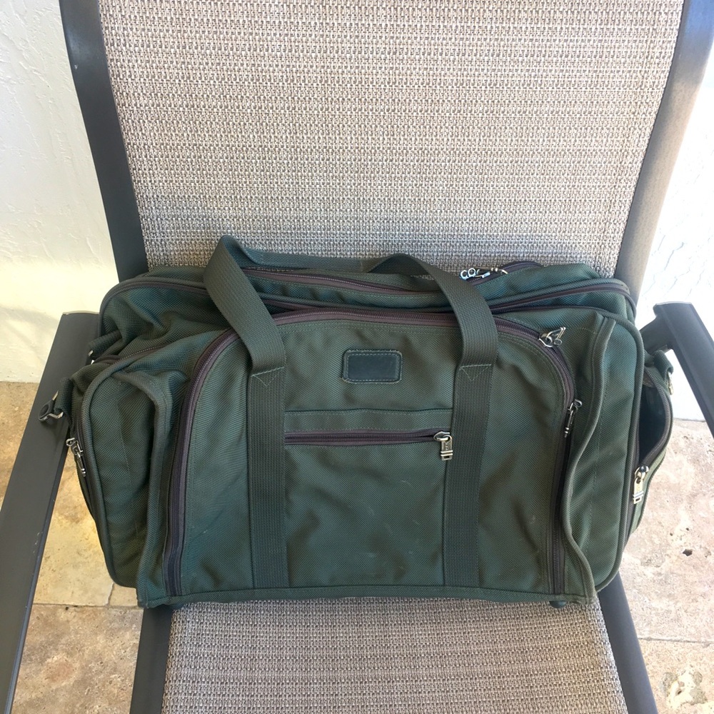 Tumi Travel Bag -Military Green Very Good Conditi